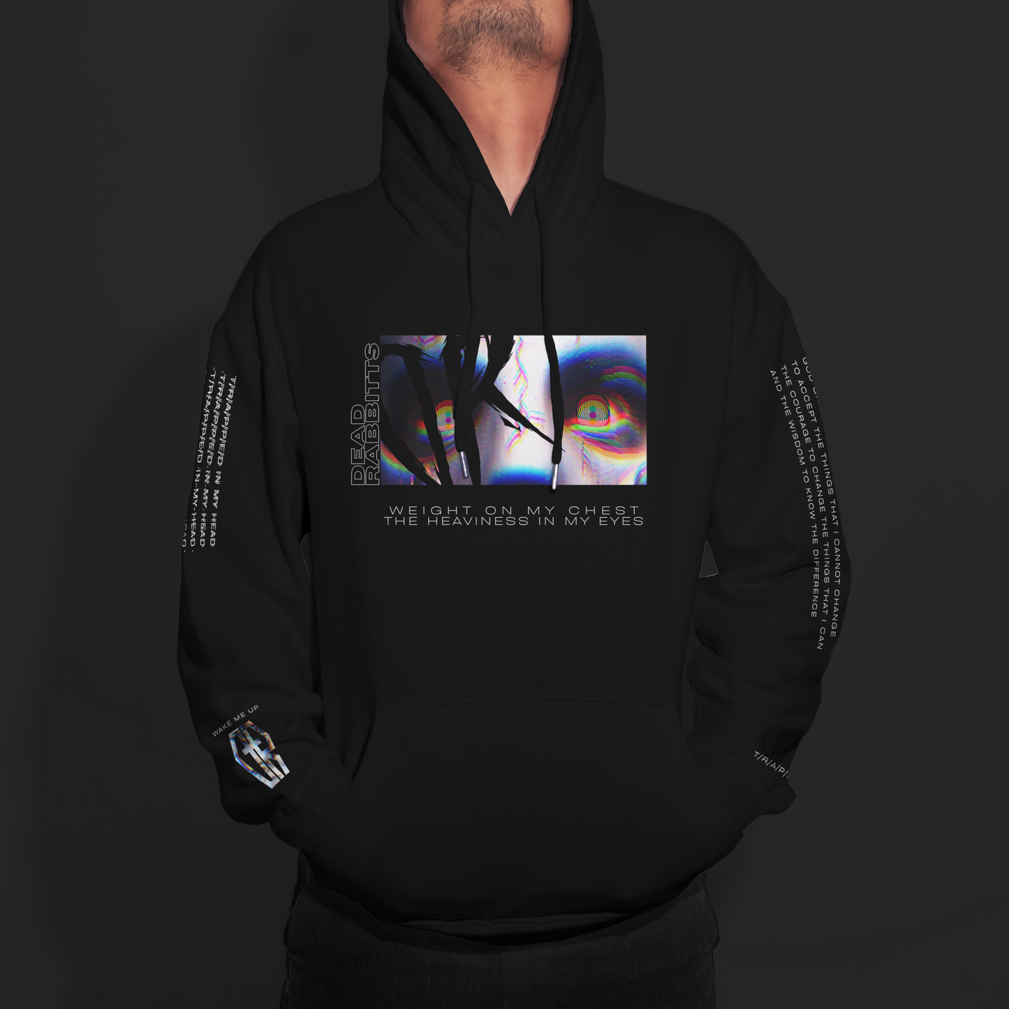 Dead Rabbitts - T/R/A/P/P/E/D - Premium Hoodie