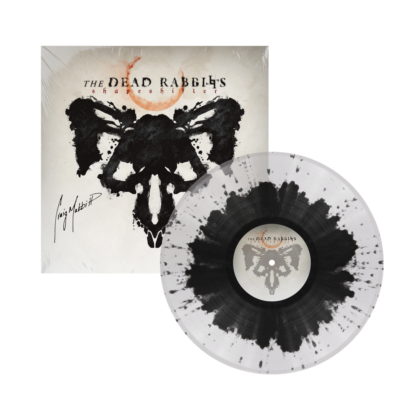 SIGNED Shapeshifter - Clear W Black Splatter Vinyl